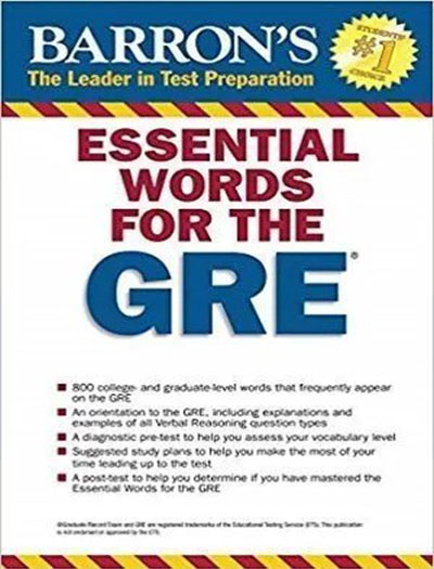 Barron’s Essential Words for the GRE 4th Edition