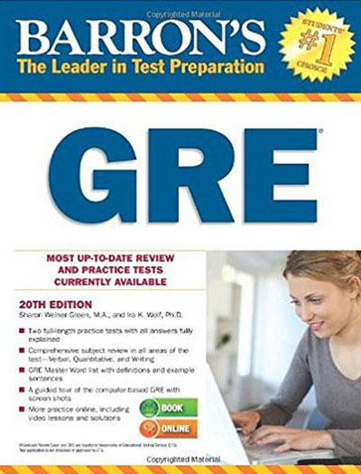 Barron’s GRE 20th Edition