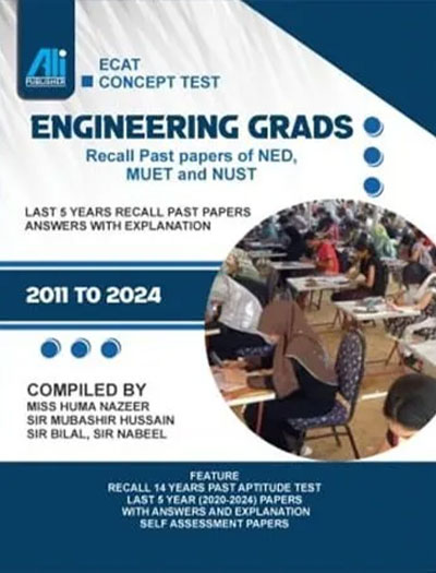 ECAT Engineering GRADS MCQs Past Papers 2025 Edition