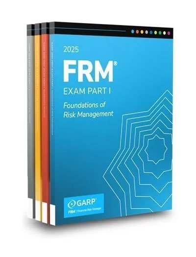 GARP FRM Part 1 2025 – 4 Books Set