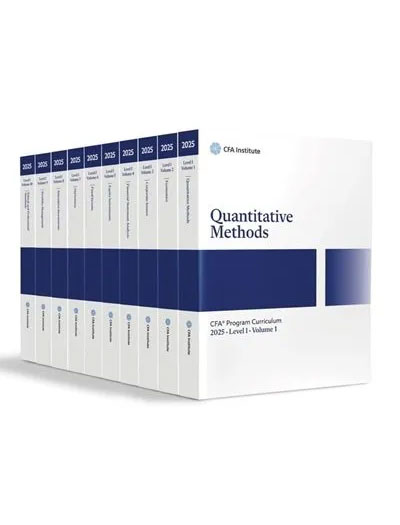 Wiley CFA Program Curriculum Level 1 2025 10 Volume Set