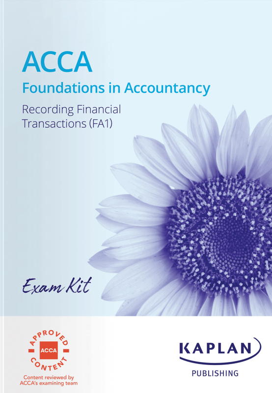 Kaplan FIA FA1 Recording Financial Transactions Exam Kit 2026