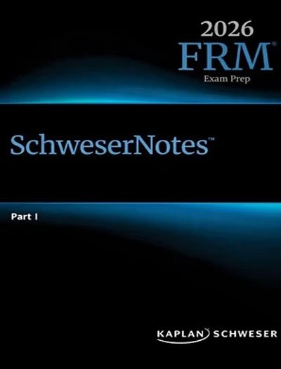Kaplan Schweser FRM Part 1 2026 Notes – 4 Books Set