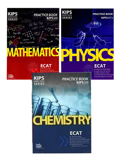 KIPS ECAT Practice Books Set