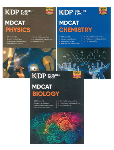 KIPS MDCAT 2025 Practice Books Set