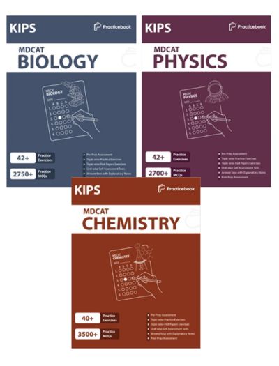 KIPS MDCAT 2026 Practice Books Set