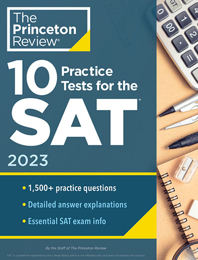 10 Practice Tests for the SAT, 2023 by The Princeton Review - Book ...