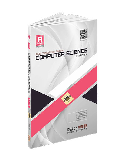 A Level Computer Science Paper 4 Topical Workbook Article 258
