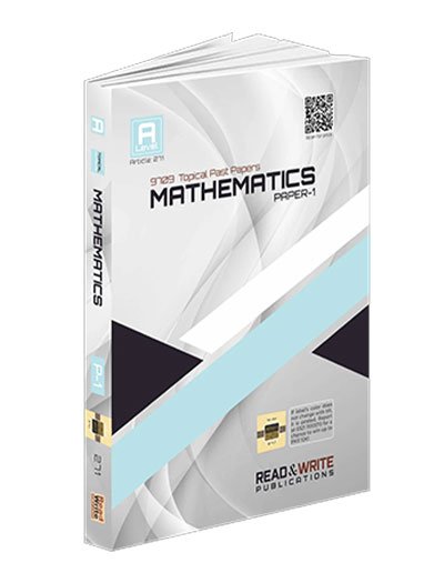 Mathematics A Level P1 Topical Past Paper Article No 271