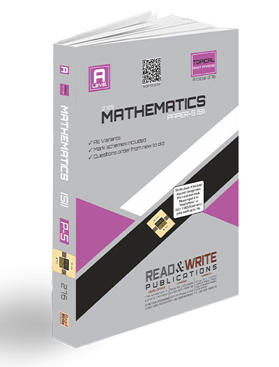 Mathematics A Level P6 (S1) Topical Past Papers Article No 276