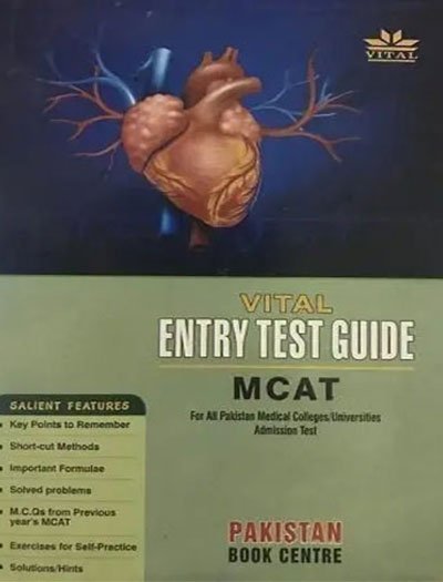 Vital MDCAT Entry Test Guide for NUMS & PMS 2025 Edition