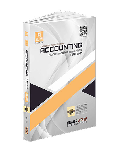 Accounting O Level P2 Topical/Yearly Article No 102 by Nauman Malik