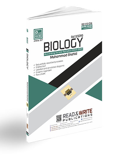 Biology O Level Notes by Muhammad Shahid Article No 207