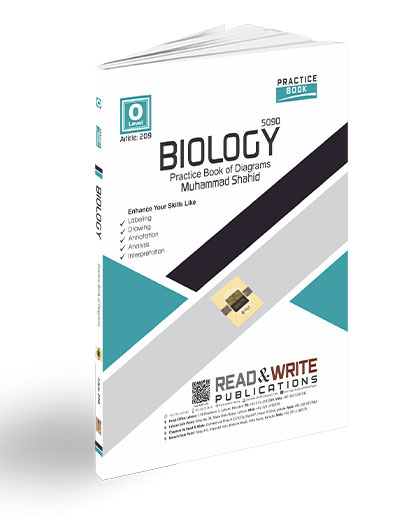 Biology O-Level Practice Book Book of Diagrams by M Shahid Article No 209