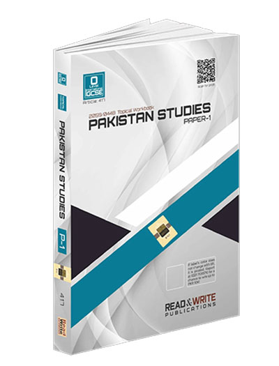 Pakistan Studies O Level P1 Topical Unsolved Article 417