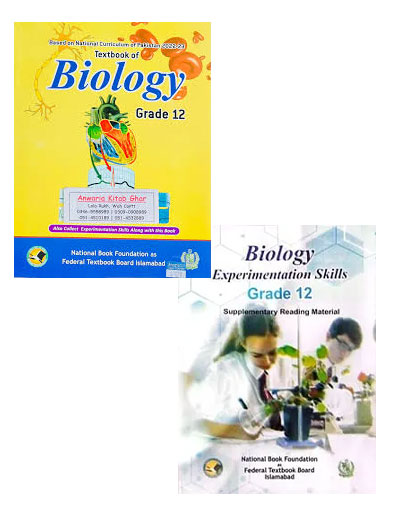 Textbook of Biology Grade 12 with Experimentation Skills Book