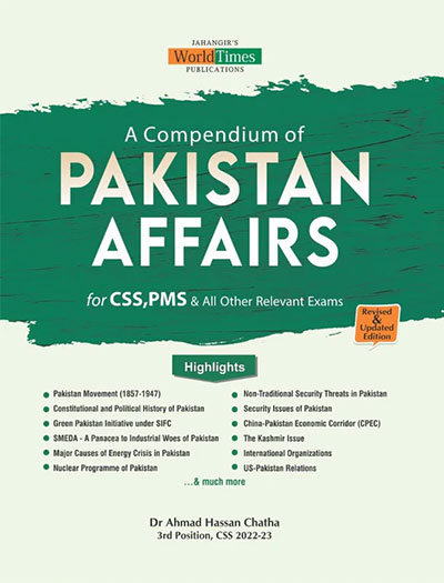 A Compendium of Pakistan Affairs by JWT