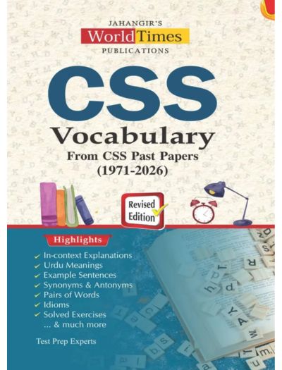 CSS Vocabulary From CSS Past Papers (1971-2026) by JWT