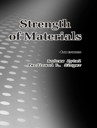 Strength of Materials by Pytel & Singer 4th Edition