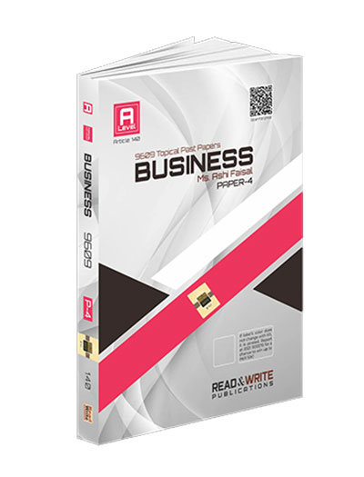 Business Studies A Level Paper-4 Topical Past Papers with Mark Scheme Article 140