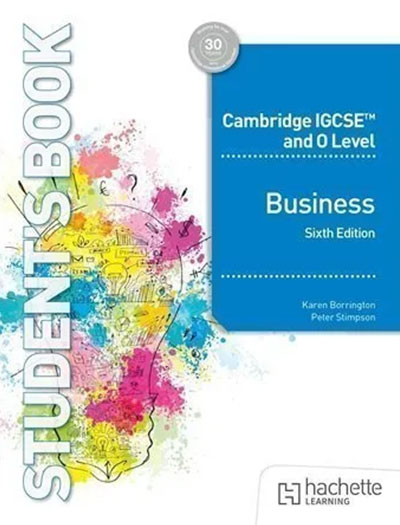 Cambridge IGCSE and O Level Business Student Book 6th Edition