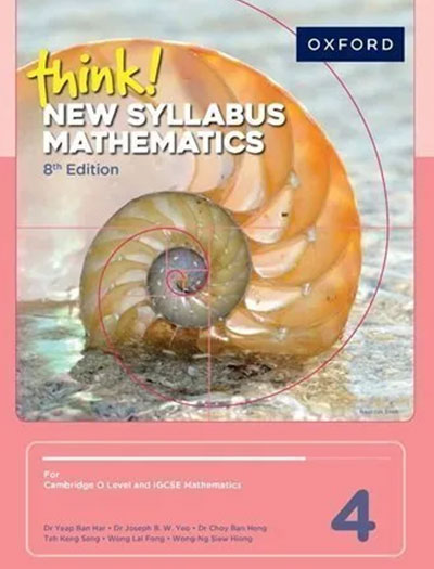 Think New Syllabus Mathematics 4 8th edition