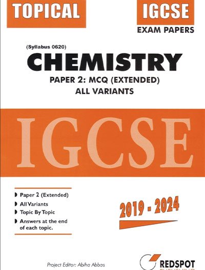 Redspot IGCSE Chemistry Topical Paper 2 2025 Edition