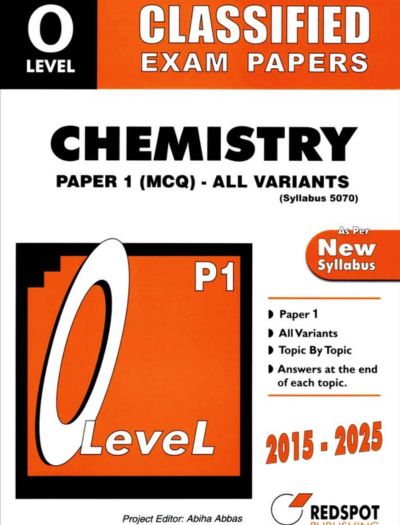 Redspot O Level Classified Chemistry P1 2026 Edition